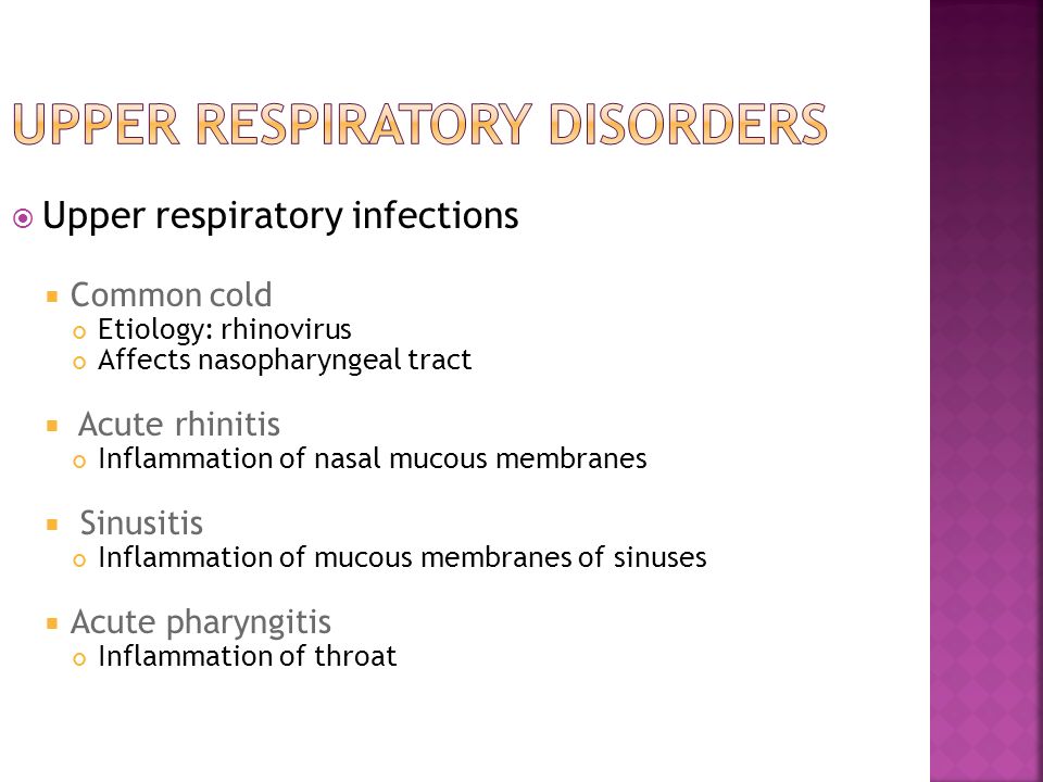 Diflucan for upper respiratory infection