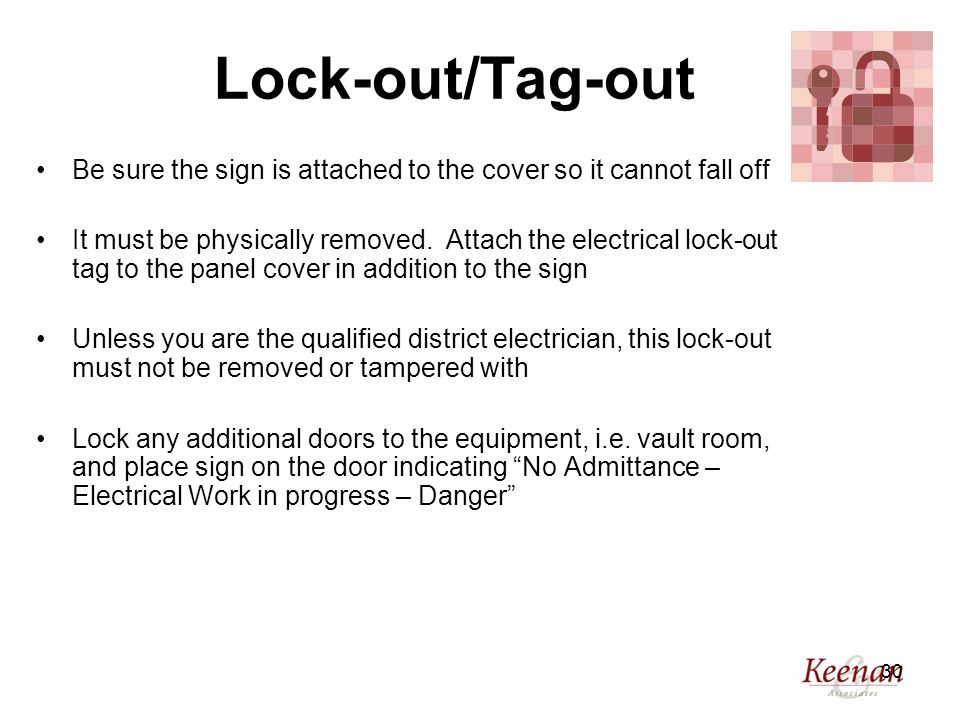 Services Electrical Safety Loto Awareness Training Ppt Download