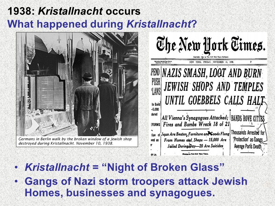 Image result for nazis target jews during kristallnacht