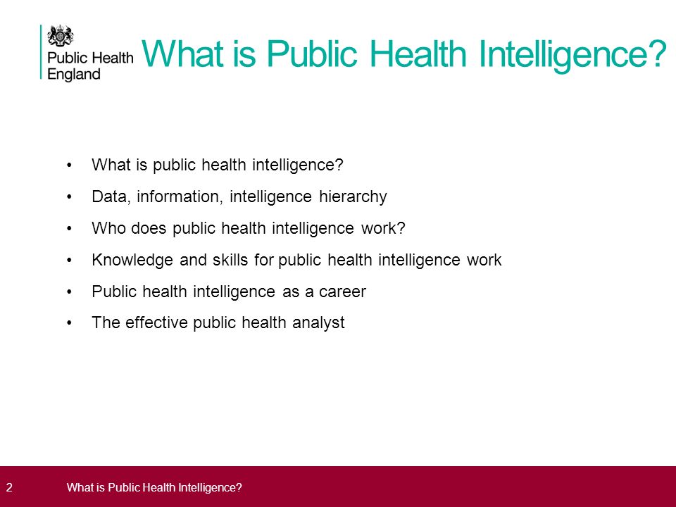 what is public health intelligence public health public health analyst