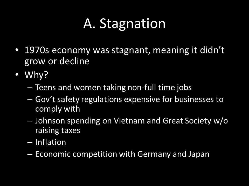 stagnation meaning in hindi