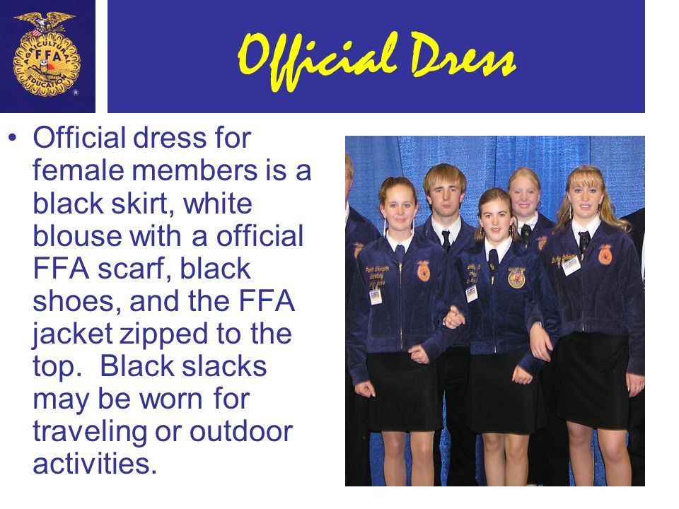 Ffa outdoor official hot sale dress