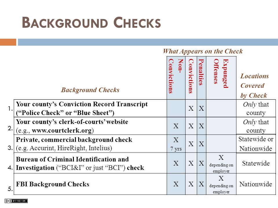 criminal records expungement employment