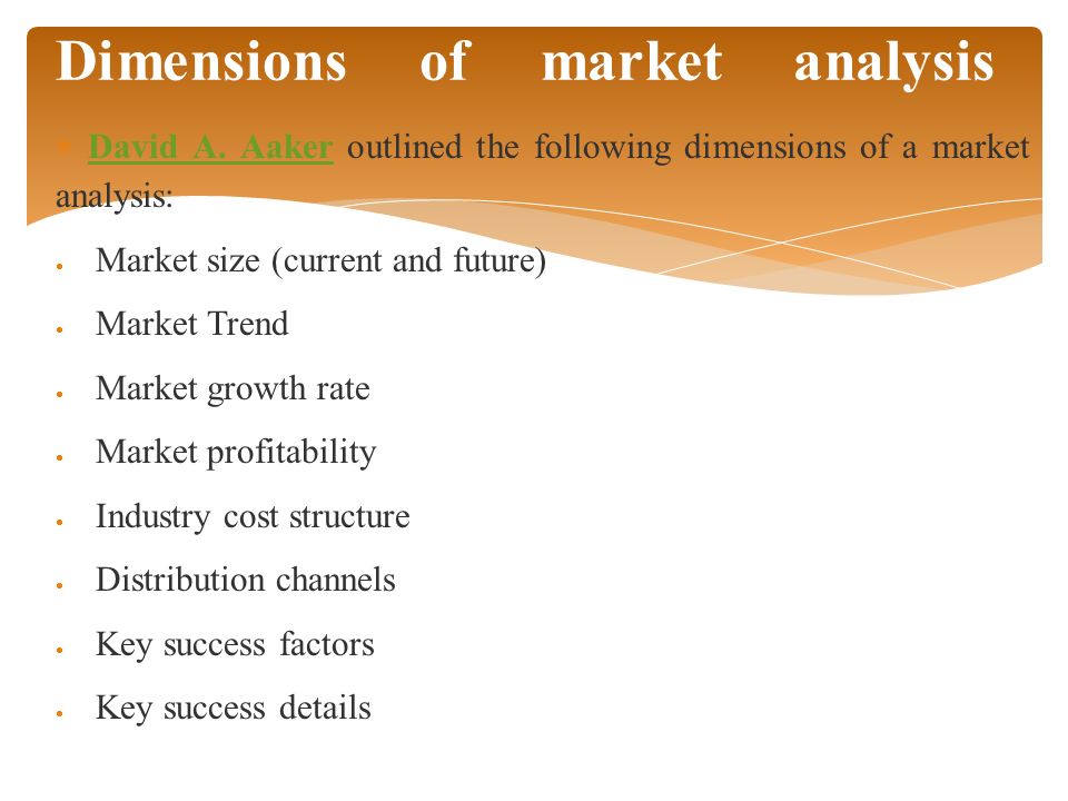industry cost structure market analysis