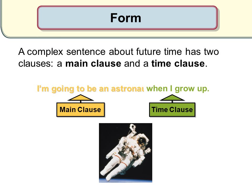 Future time clauses