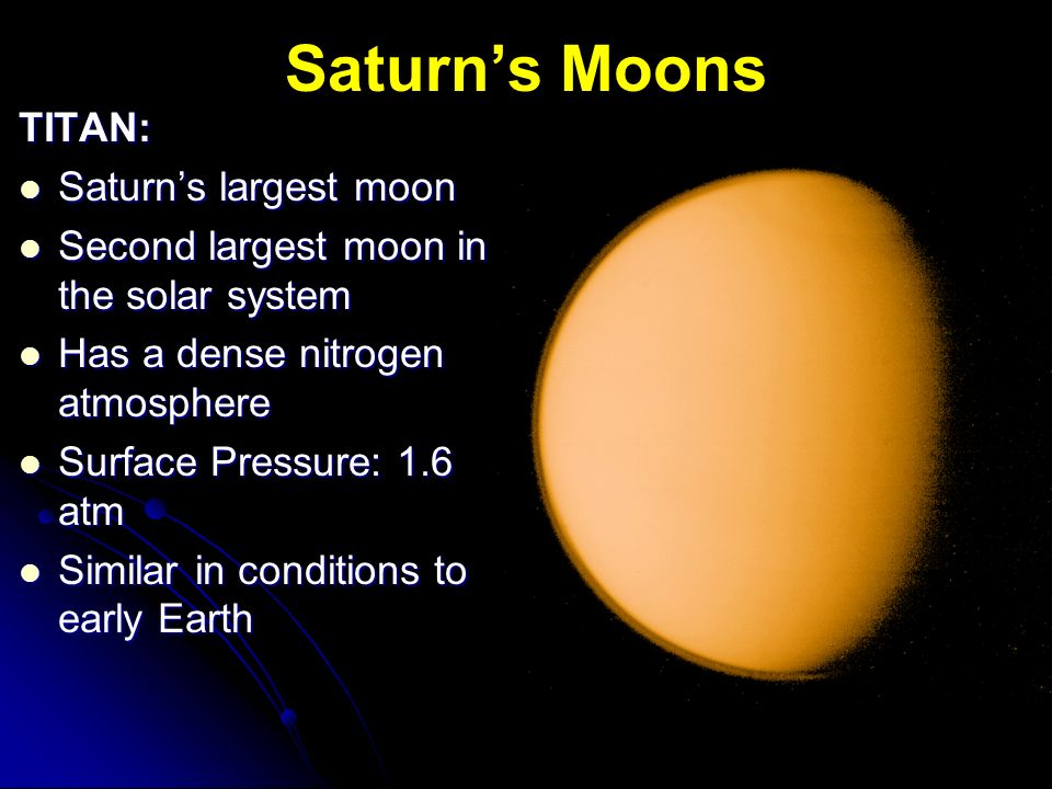 The Outer Planets And Their Moons Essential Questions What