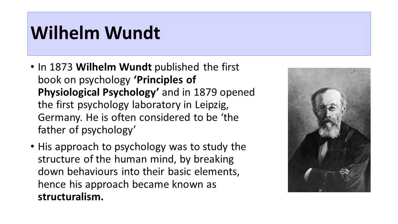 what was wilhelm wundt contribution to psychology