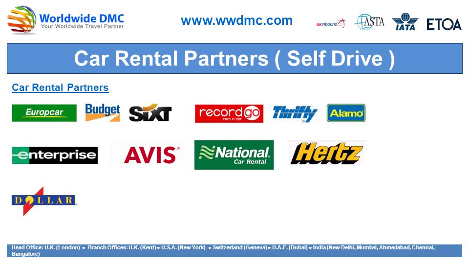 Car Rental Partners ( Self Drive ) Car Rental Partners   Head Office: U.K.