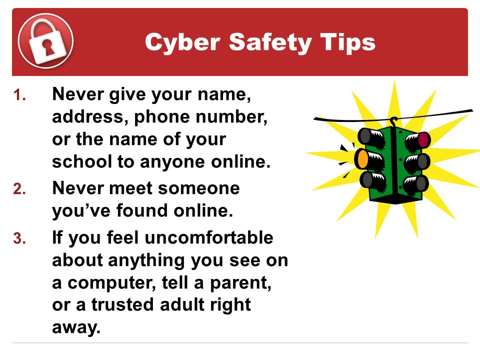 Cyber Safety Tips 1.