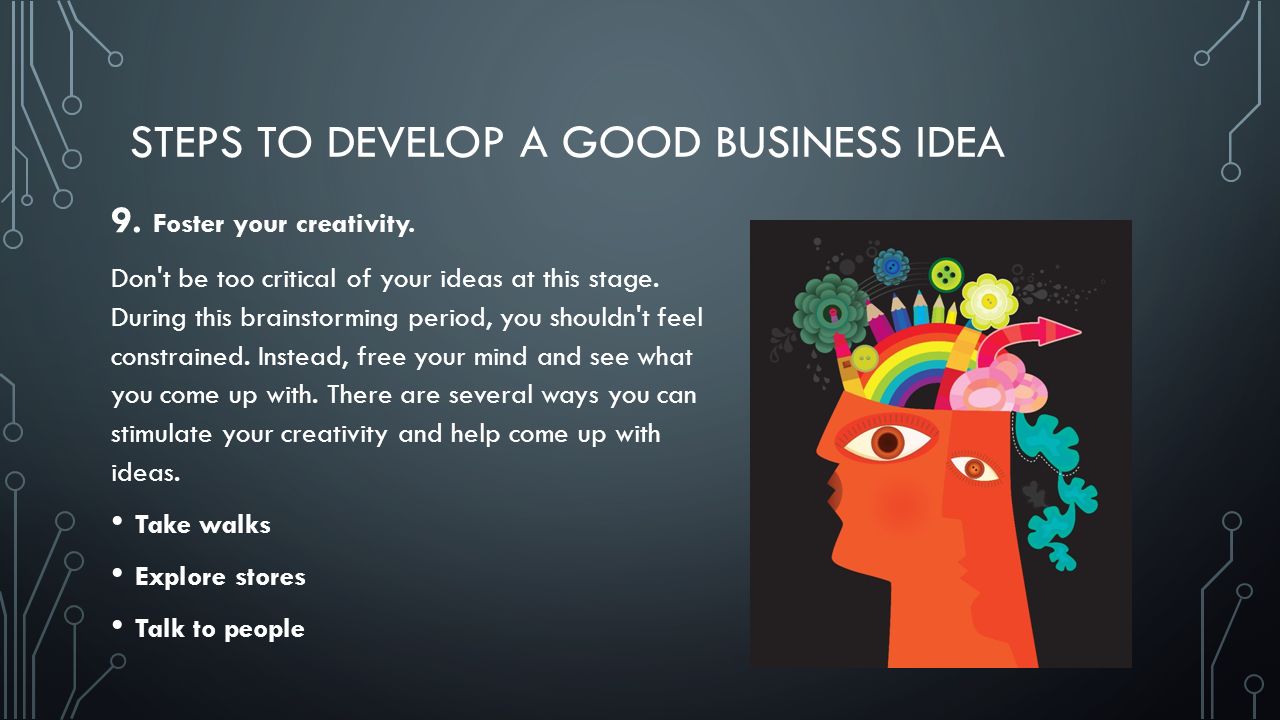 WAY TO YOUR OWN BUSINESS – BUSINESS IDEA. BUSINESS LIFE CYCLE Idea ...