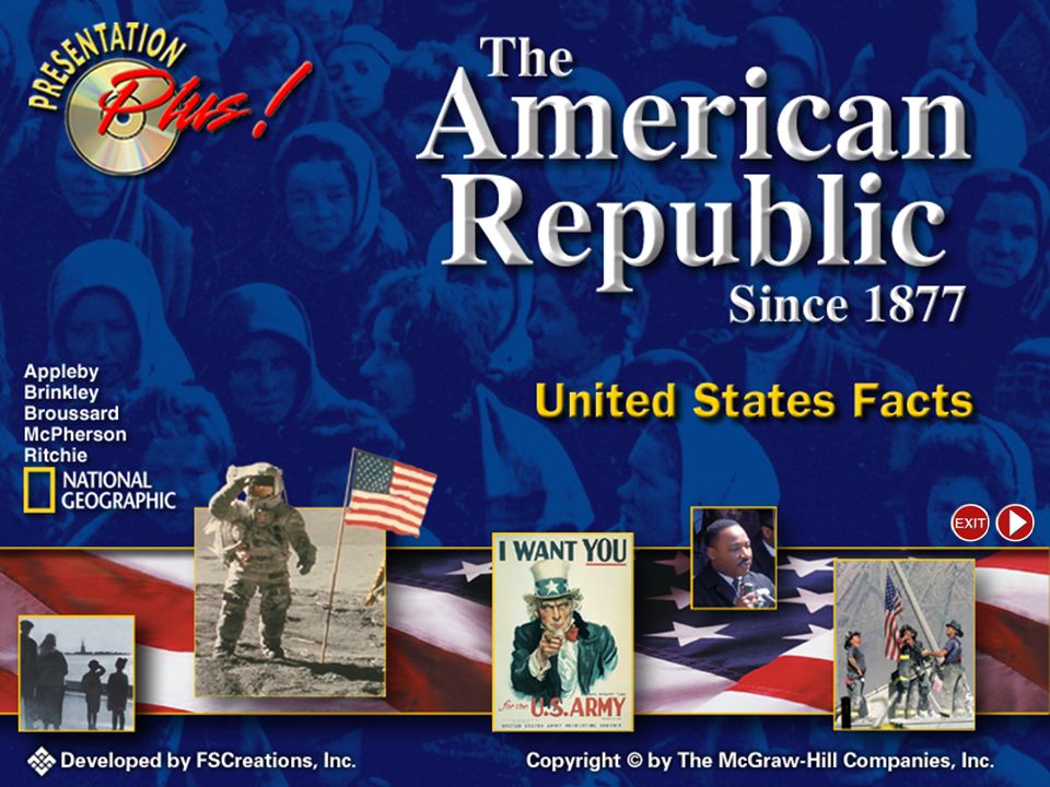 Presentation Plus The American Republic Since 1877