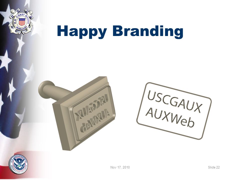 Happy Branding Nov 17, 2010 Slide 22