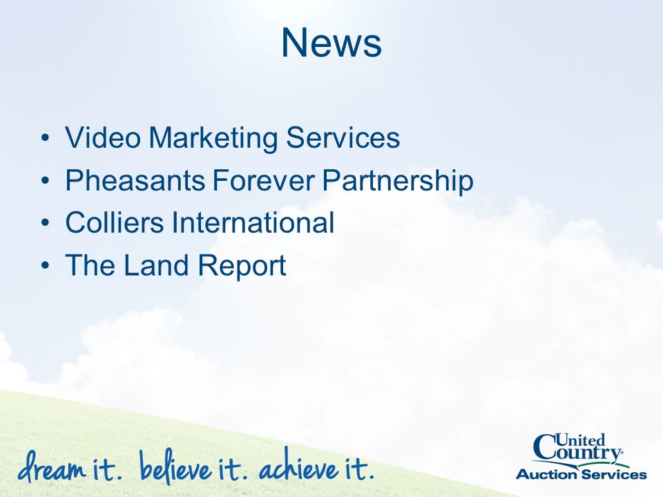 News Video Marketing Services Pheasants Forever Partnership Colliers International The Land Report
