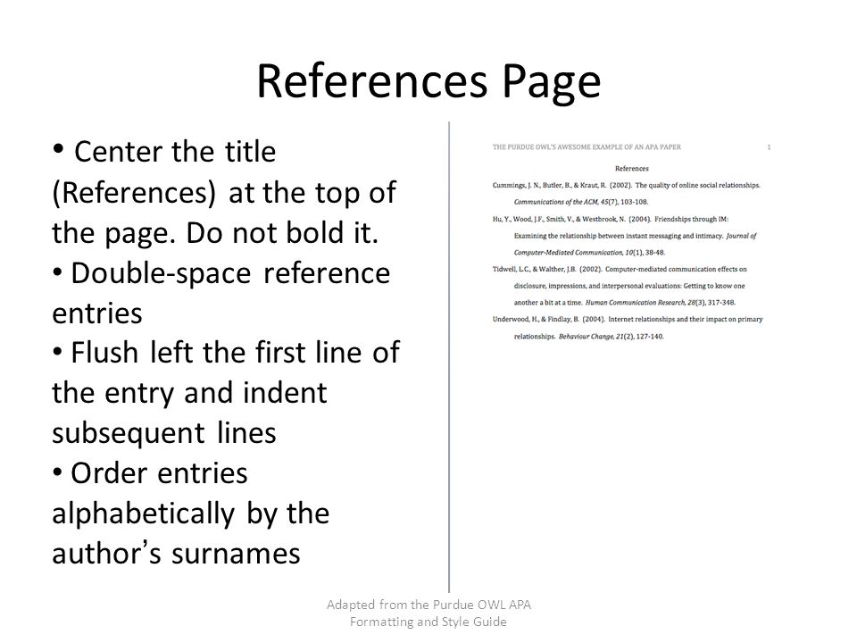 Common Citations and References in APA Style (7th Ed.) – Purdue