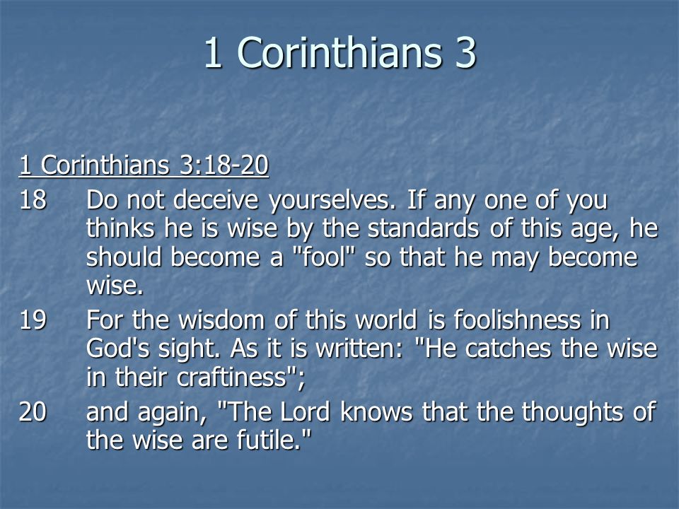 Division In The Local Church 1 Corinthians 3 1 Corinthians