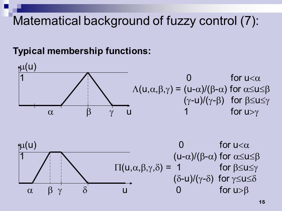 Intelligent Control Methods Lecture 10 Fuzzy Control 1 Slovak University Of Technology Faculty Of Material Science And Technology In Trnava Ppt Download Intelligent Control Methods Lecture 10 Fuzzy Control 1 Slovak University Of Technology Faculty Of Material Science And Technology In Trnava Ppt Download