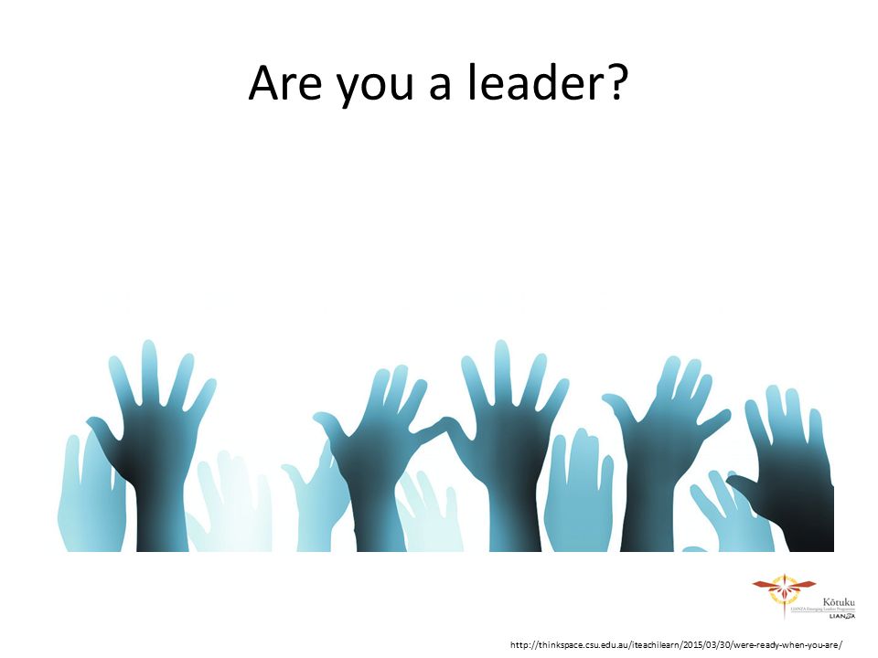 Are you a leader