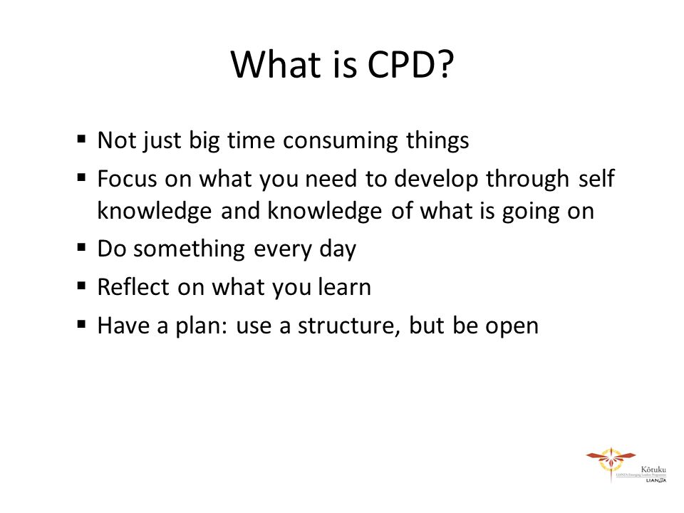 What is CPD.