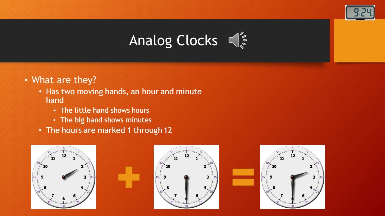 Telling Time Ms Einspahr S 2 Nd Grade Class Types Of Clocks Ppt Download