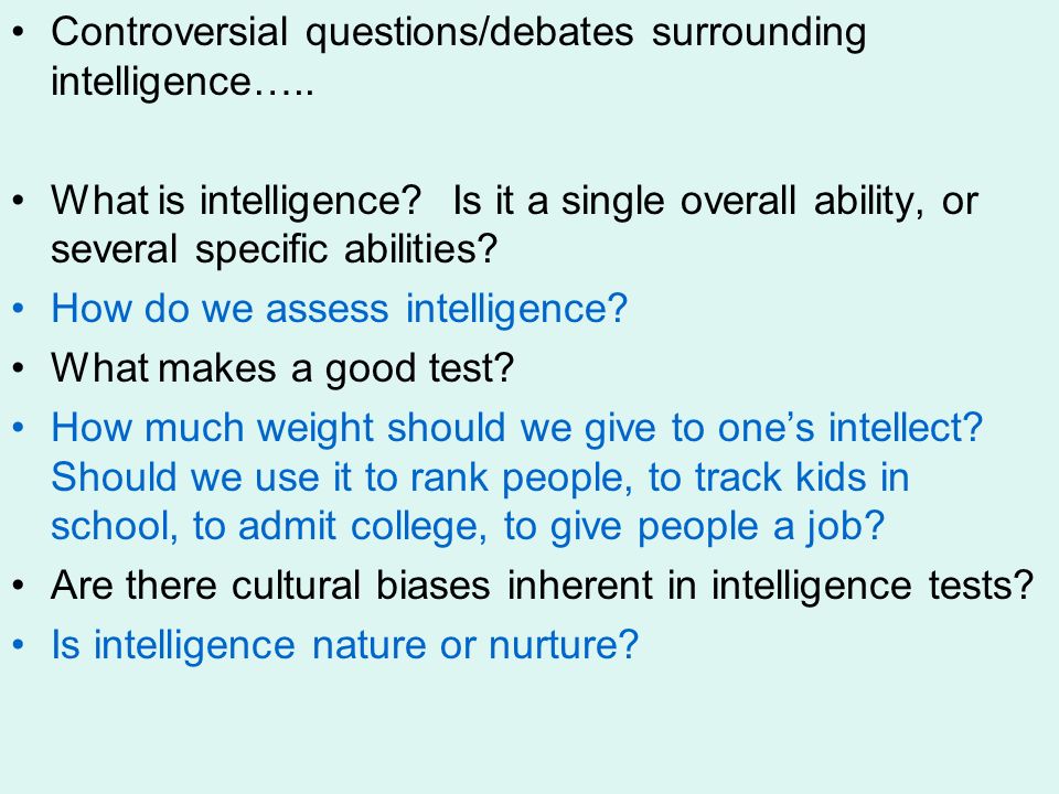 why is intelligence difficult to define