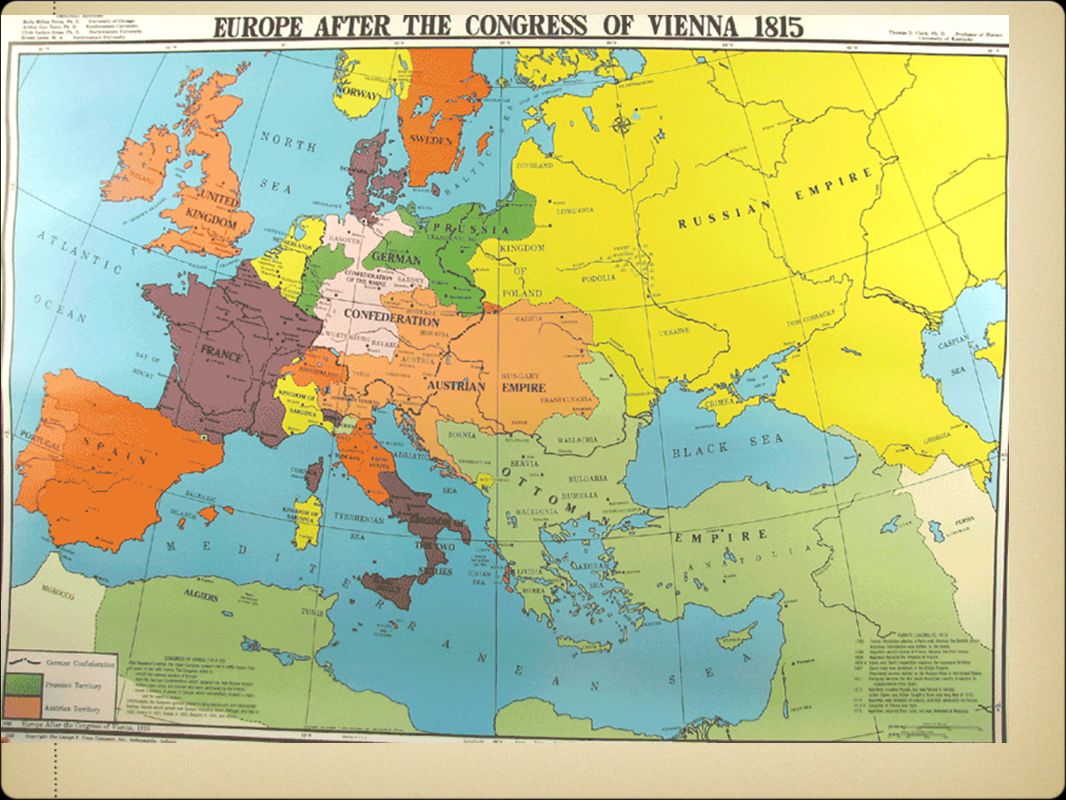 Европа после революции. Карта Венского конгресса 1815. Политическая карта Европы 1815 года. Карта Европы после Венского конгресса 1815 год.