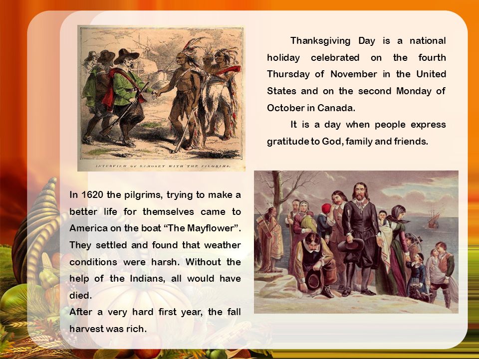 Why We Celebrate Thanksgiving On The Fourth Thursday Of November