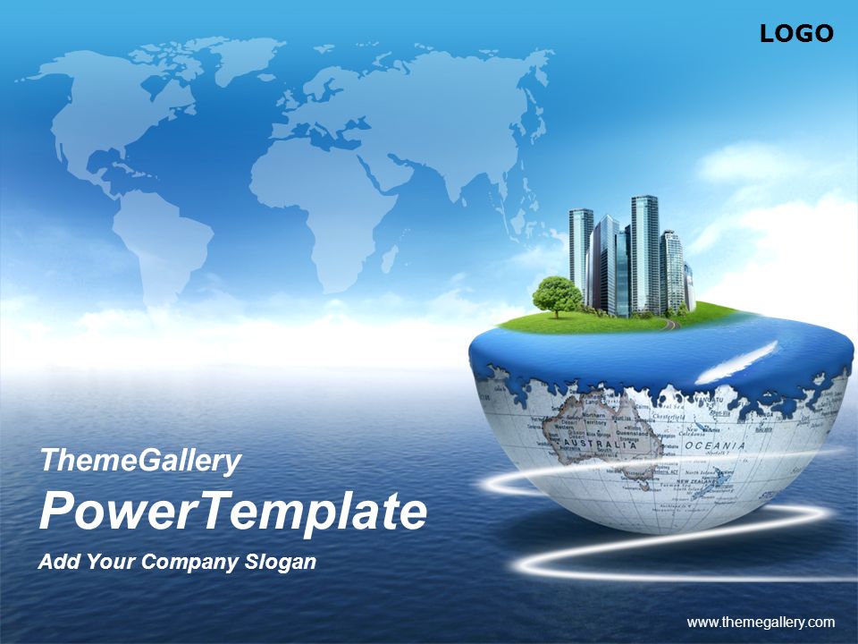 LOGO   ThemeGallery PowerTemplate Add Your Company Slogan