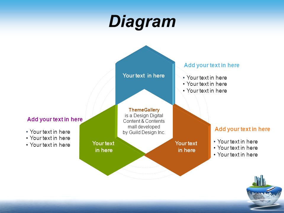 Diagram ThemeGallery is a Design Digital Content & Contents mall developed by Guild Design Inc.