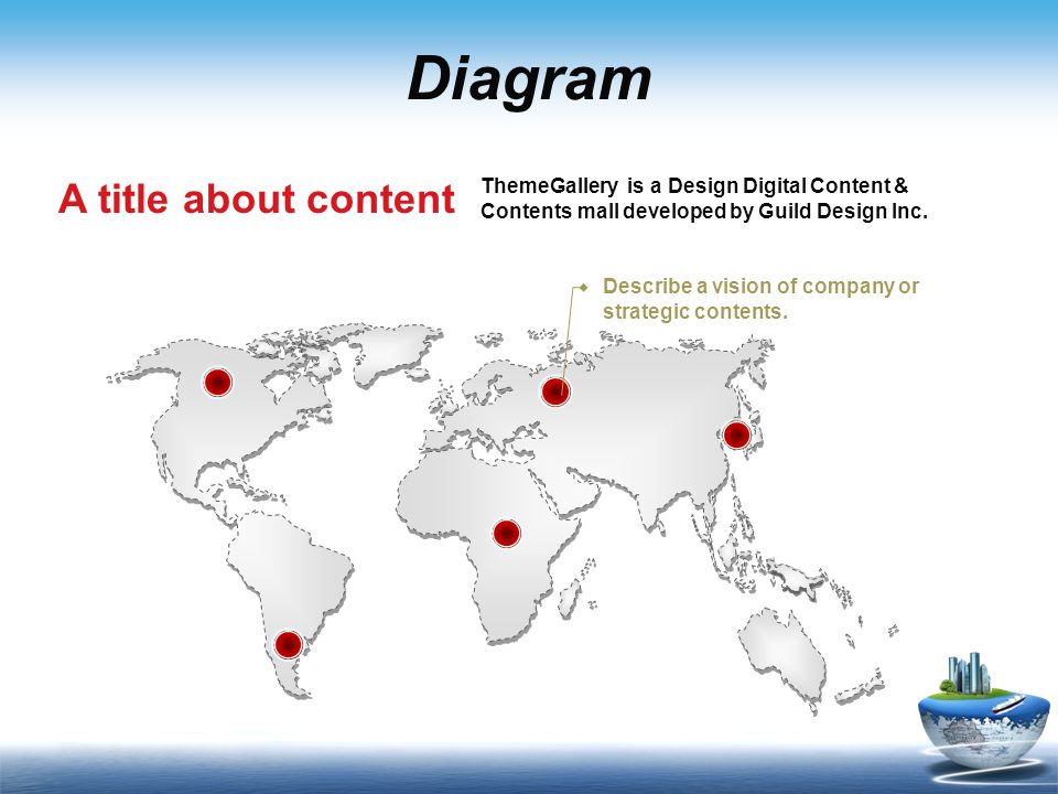 Diagram ThemeGallery is a Design Digital Content & Contents mall developed by Guild Design Inc.