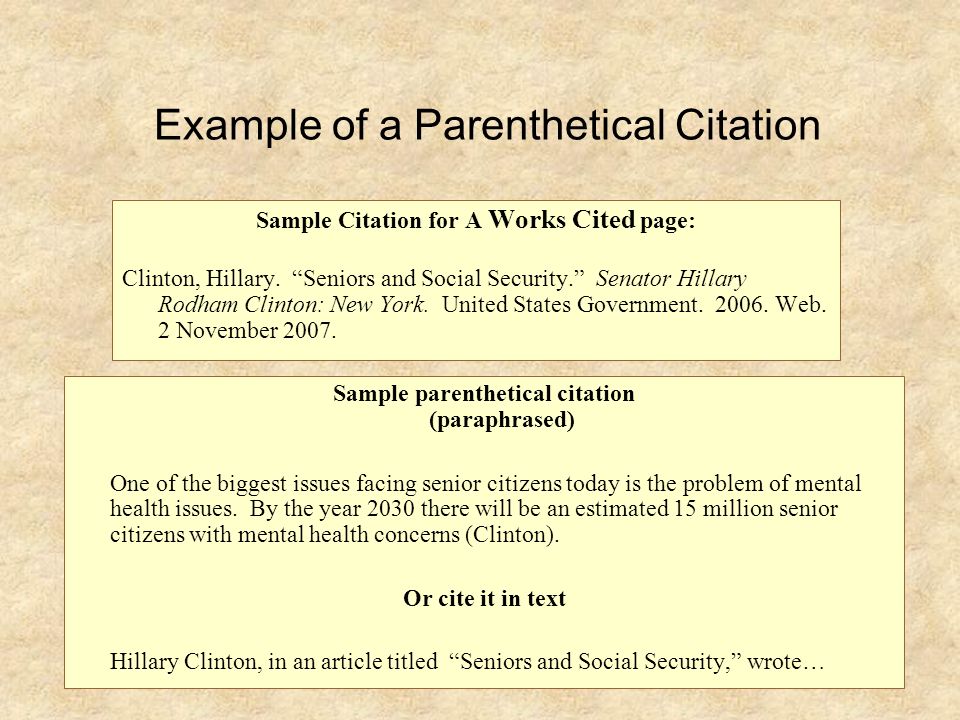 in text parenthetical citations and works cited pages made simple