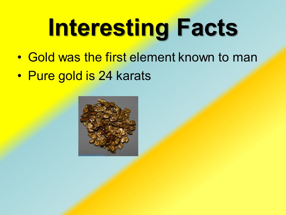 What is Gold? By: Becca Riesenberger. What Are Elements