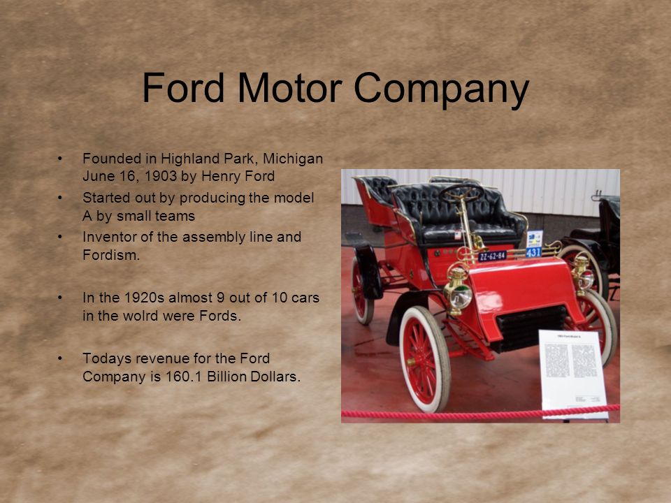 The Roaring Twenties Automobile Travel/Creation of US Federal Highways/Route 66 Ford Company Henry Ford Model T Highways Route ppt download