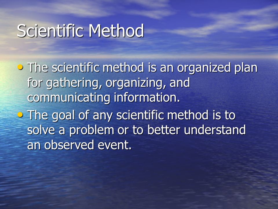 EXPERIMENTAL RESEARCH Experimental research includes investigations that: Have variables Have variables Test hypotheses Test hypotheses May have a control or control group May have a control or control group Is a set of planned steps Is a set of planned steps Tests one variable at a time Tests one variable at a time