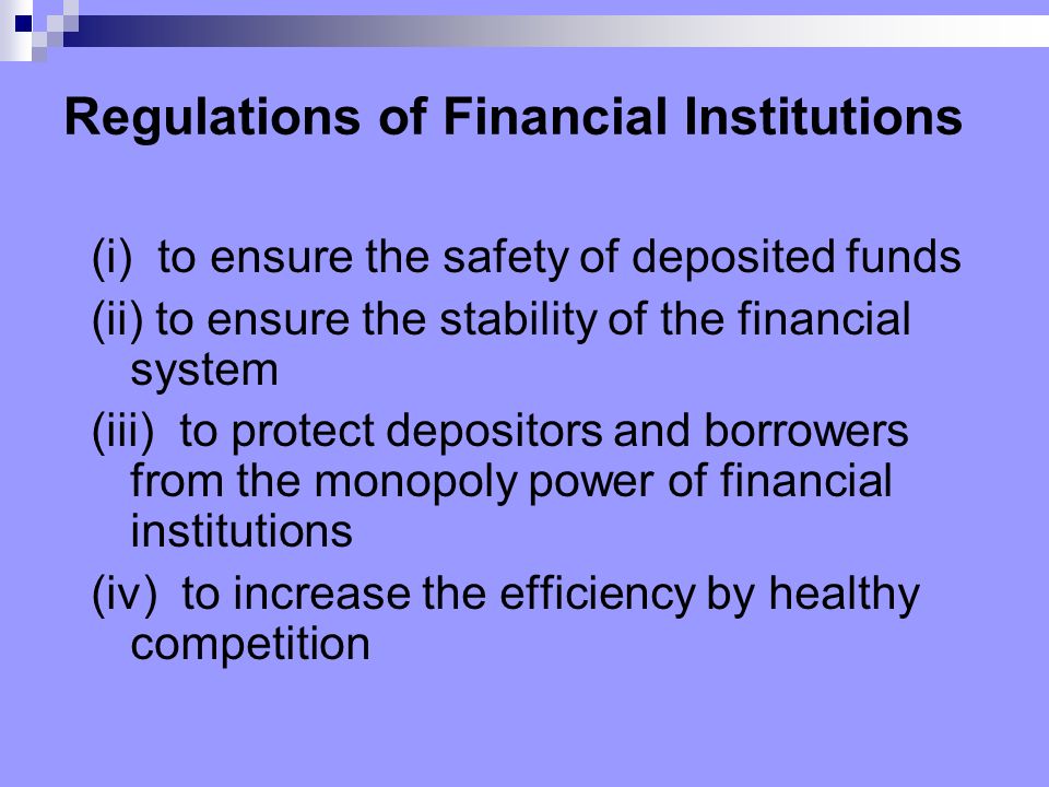 importance of banking institutions