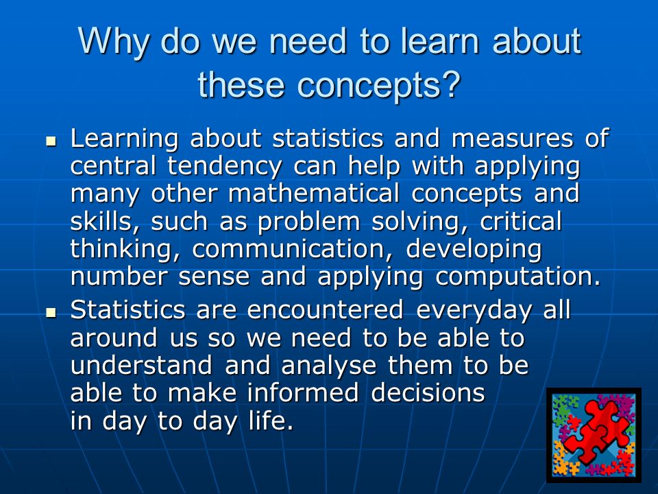 Statistics Mean Median Mode And Range Year Advanced Maths Class Why Do We Need To Learn About These Concepts