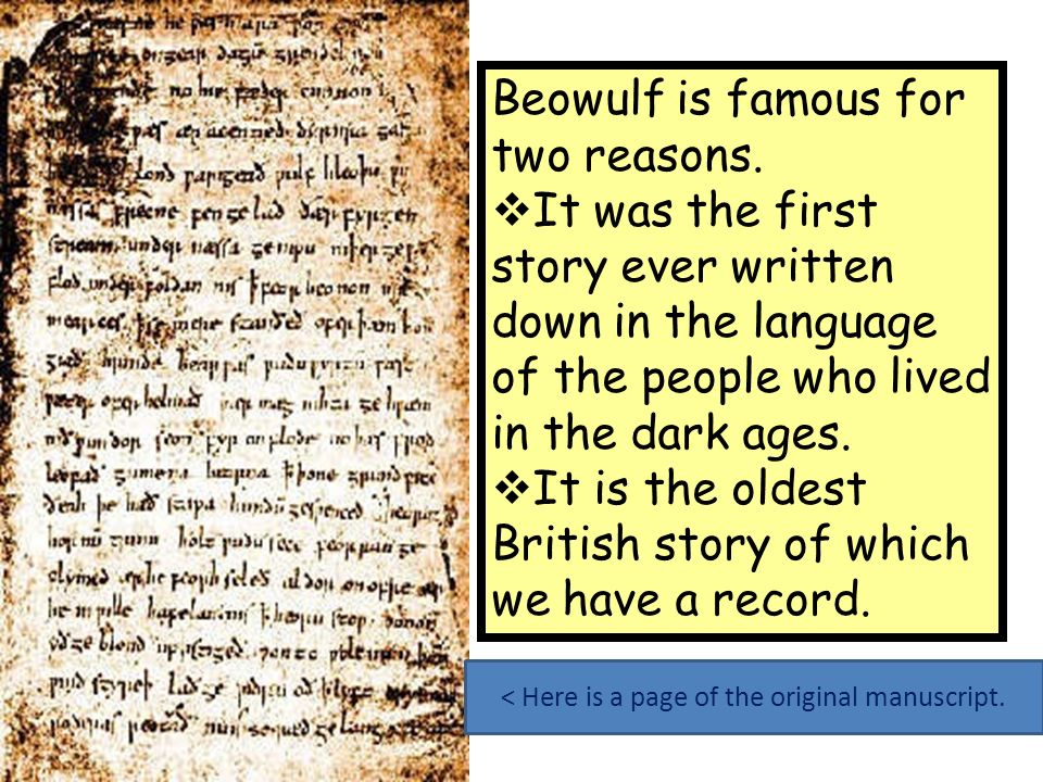is beowulf an epic poem