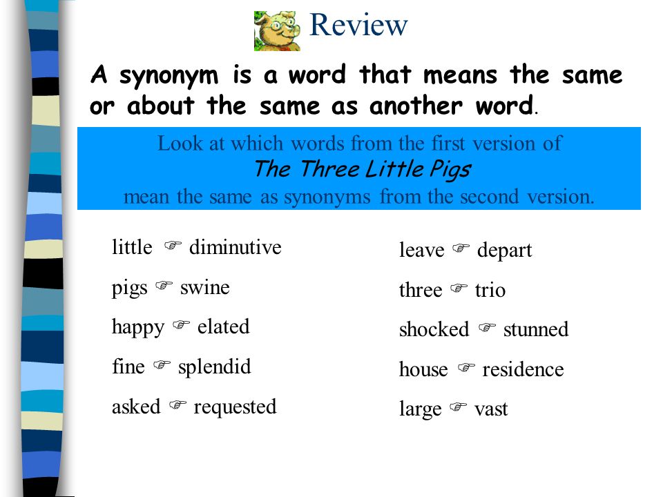 synonyms by connie ochsner