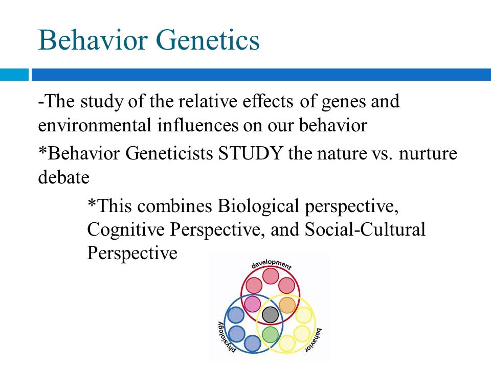 nature vs nurture effects on behavior
