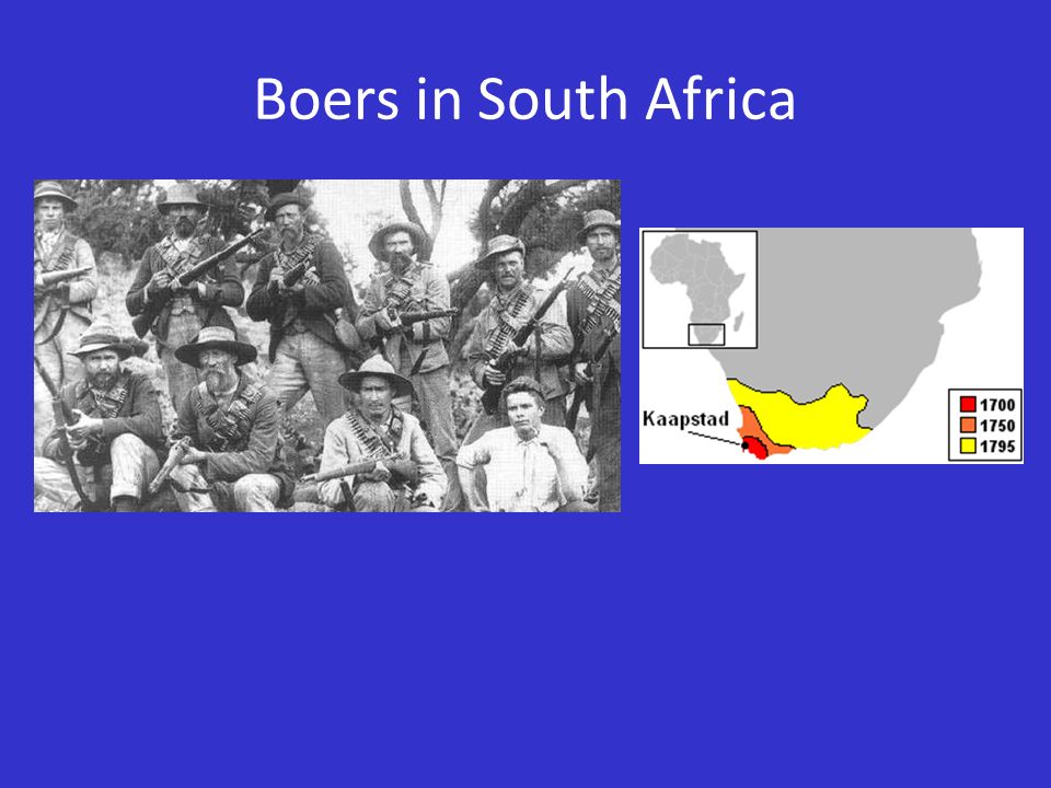 Boers in South Africa