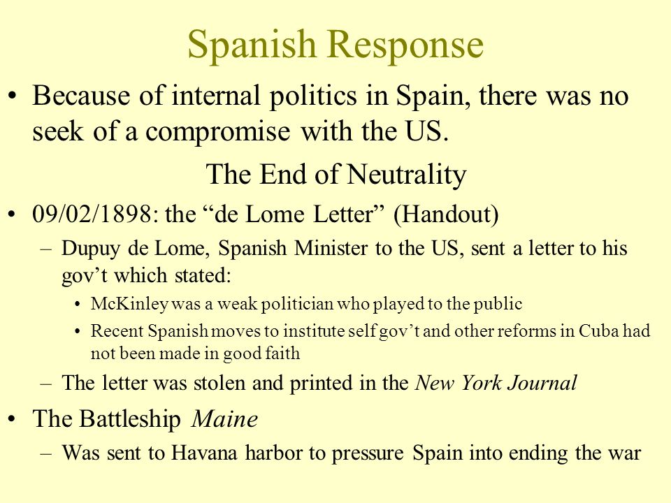 Spanish American War 1898 Cuba had been under Spanish control for Spanish American War 1898 Cuba had been under Spanish control for