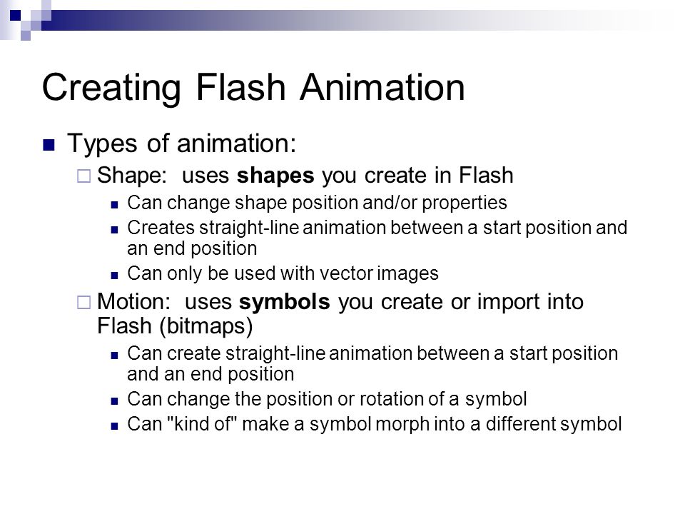 Introduction to Flash Animation CS 318. Topics Introduction to Flash and  animation The Flash development environment Creating Flash animations   Layers. - ppt download