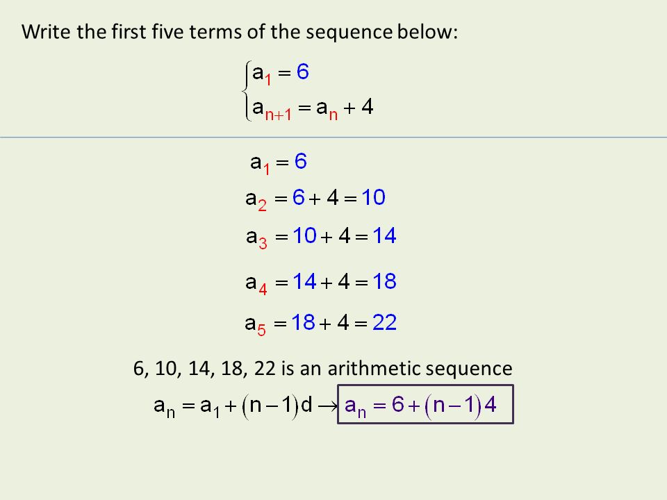 Unit 5 – Series, Sequences, and Limits Section 5.2 – Recursive Definitions  Calculator Required. - ppt download