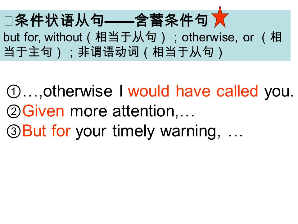 The Subjunctive Mood Used In Various Clauses 条件状语从句从句动词主句动词would Should Could Might If 省略倒装句1 与现在事实相反did Were Do Be The Subjunctive Mood Used In Various Clauses 条件状语从句从句动词主句动词would Should Could Might If 省略倒装句1 与现在事实相反did Were Do Be