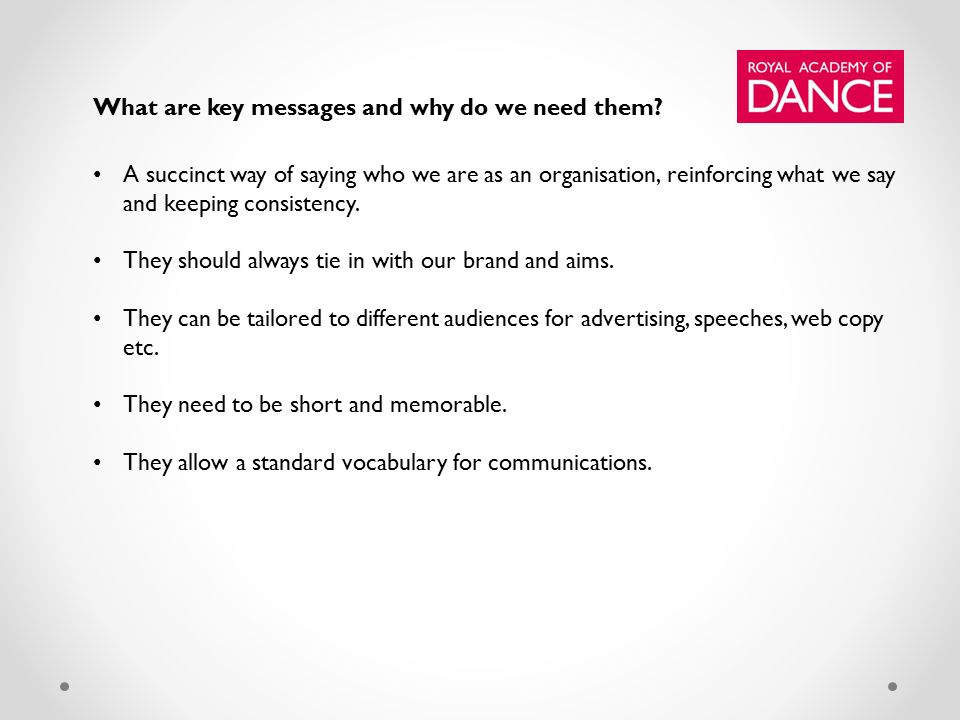 How Should I Say It Workshop For >> Key Messages Workshop What Are Key Messages And Why Do We Need Them How Should I Say It Workshop For >> Key Messages Workshop What Are Key Messages And Why Do We Need Them