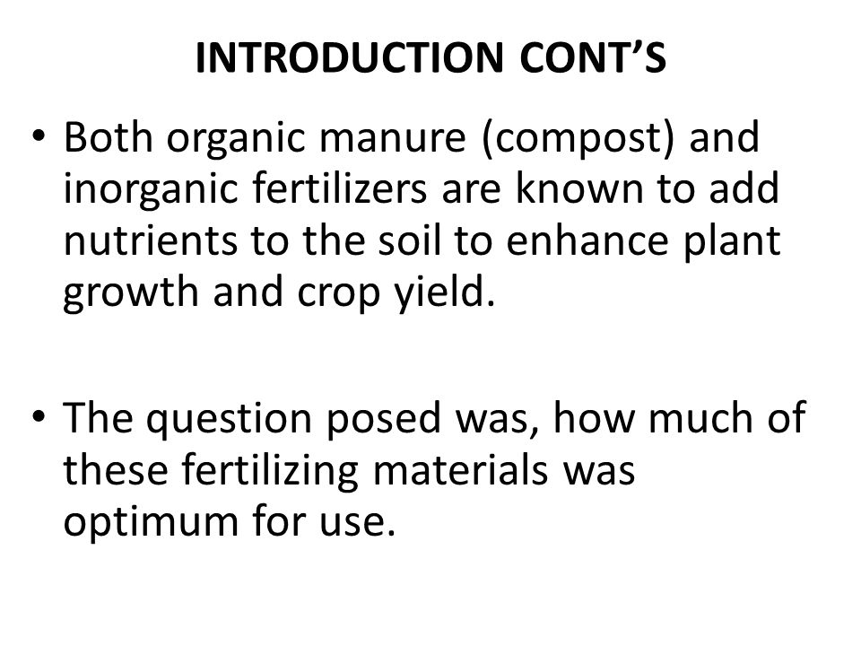 effect of organic manure on soil properties effect of organic fertilizer on farming