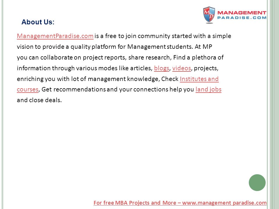 mba research topics in project management