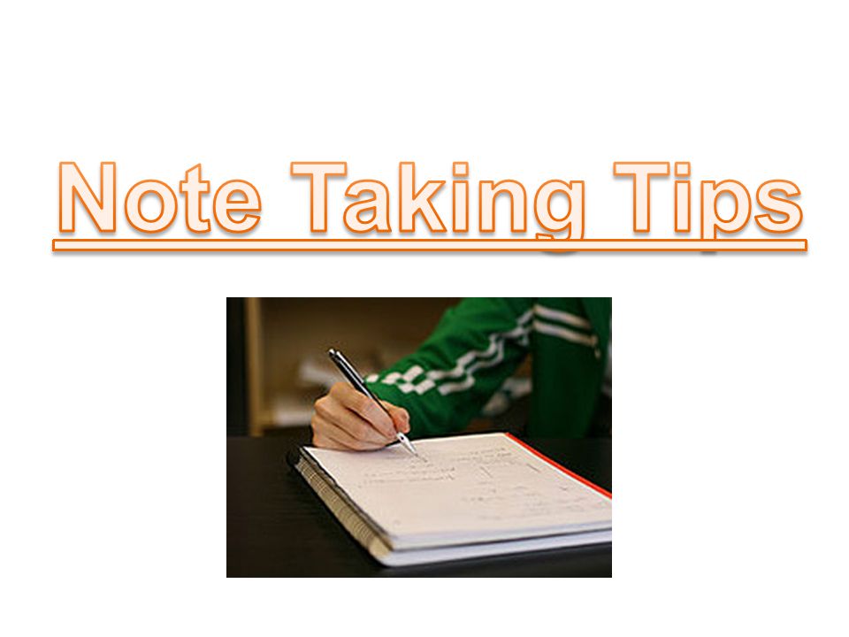 1) Reading Comprehension SKILLS 2) Note Taking Tips 3) Study HaBITS ...