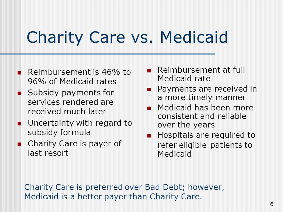 How Do You Qualify For Charity Care In Nj