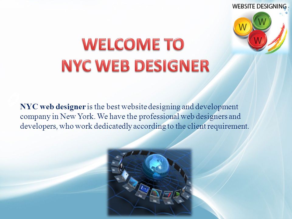 NYC web designer is the best website designing and development company in New York.