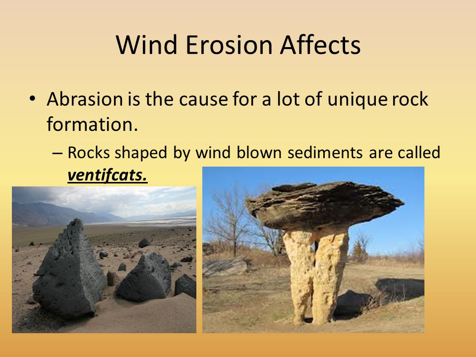 Earth Science Notes Wind Erosion. Objectives I can… Explain how wind  changes the Earths surface Describe the different types of Wind Erosion  Describe. - ppt download
